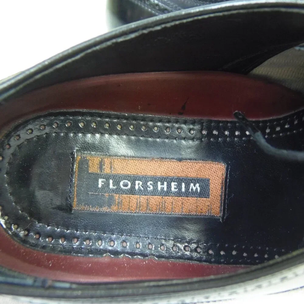 Florsheim Royal‎ Imperial Men 10.5 3E Wingtip Oxford MadMen Suits MobBoss CEO